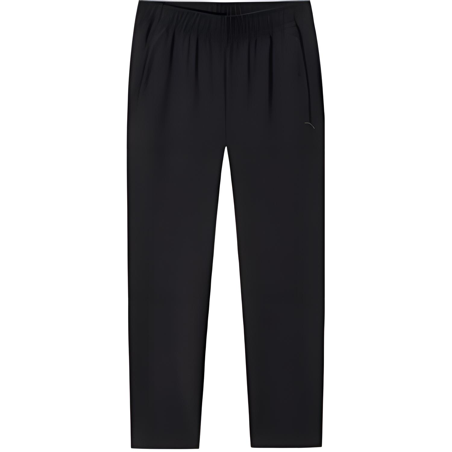 

ANTA Разнообразие тренировочной коллекции вязаные спортивные штаны мужские базовые black