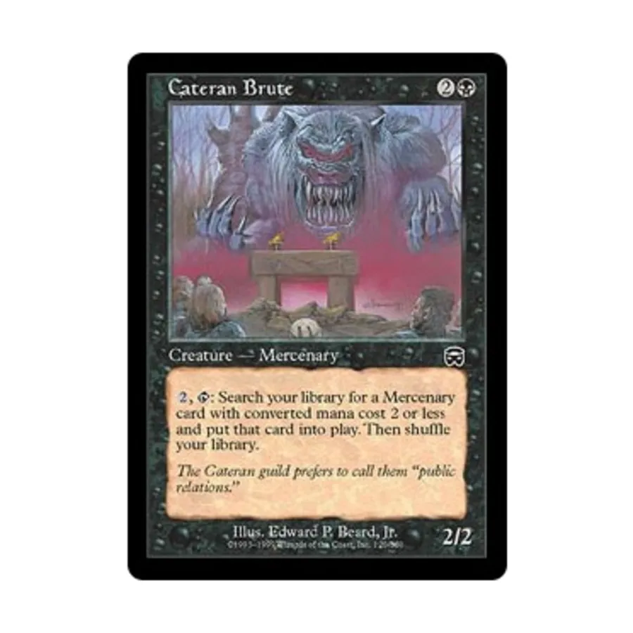 

CCG Катеран Брут (клавиша C), MTG - Mercadian Masques