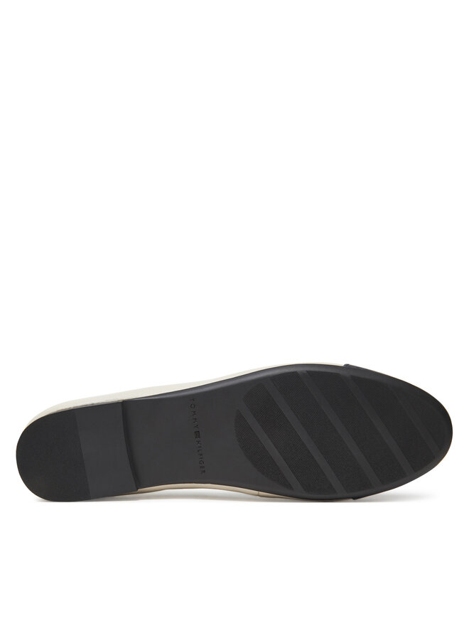Балетки Toe Cap Leather Ballerina FW0FW08759 Tommy Hilfiger, бежевый — фото 4