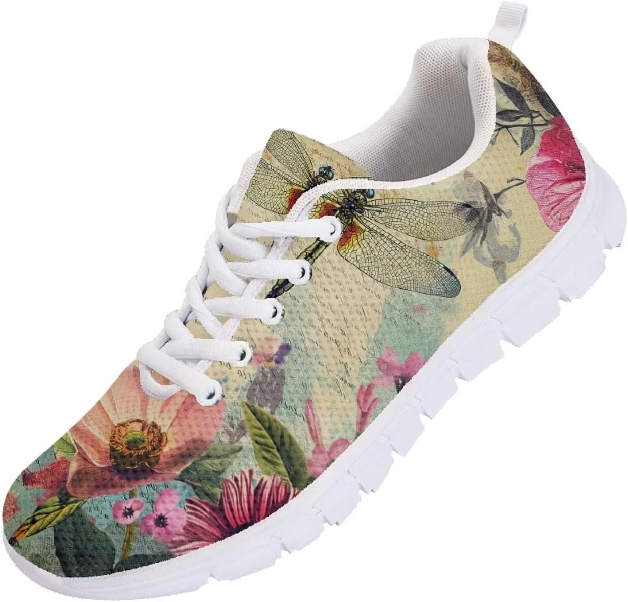 

Мужские кроссовки Funnydude Funny Print 2025 Осень, легкие беговые кроссовки с дышащей сеткой, Hummingbird