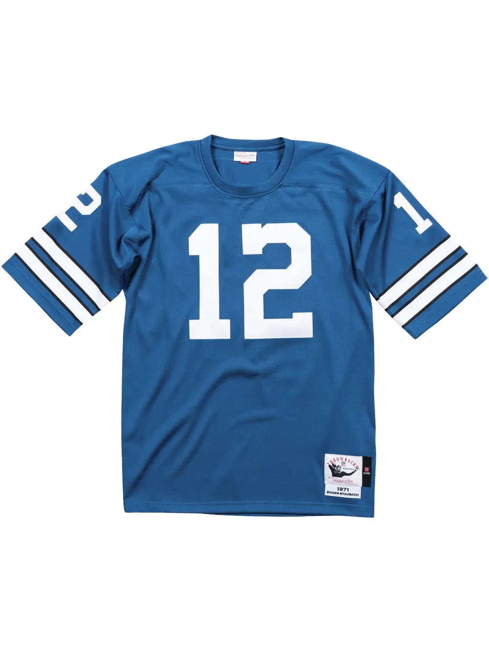 

Спортивная футболка Dallas Cowboys 1971 Roger Staubach Mitchell & Ness, синий