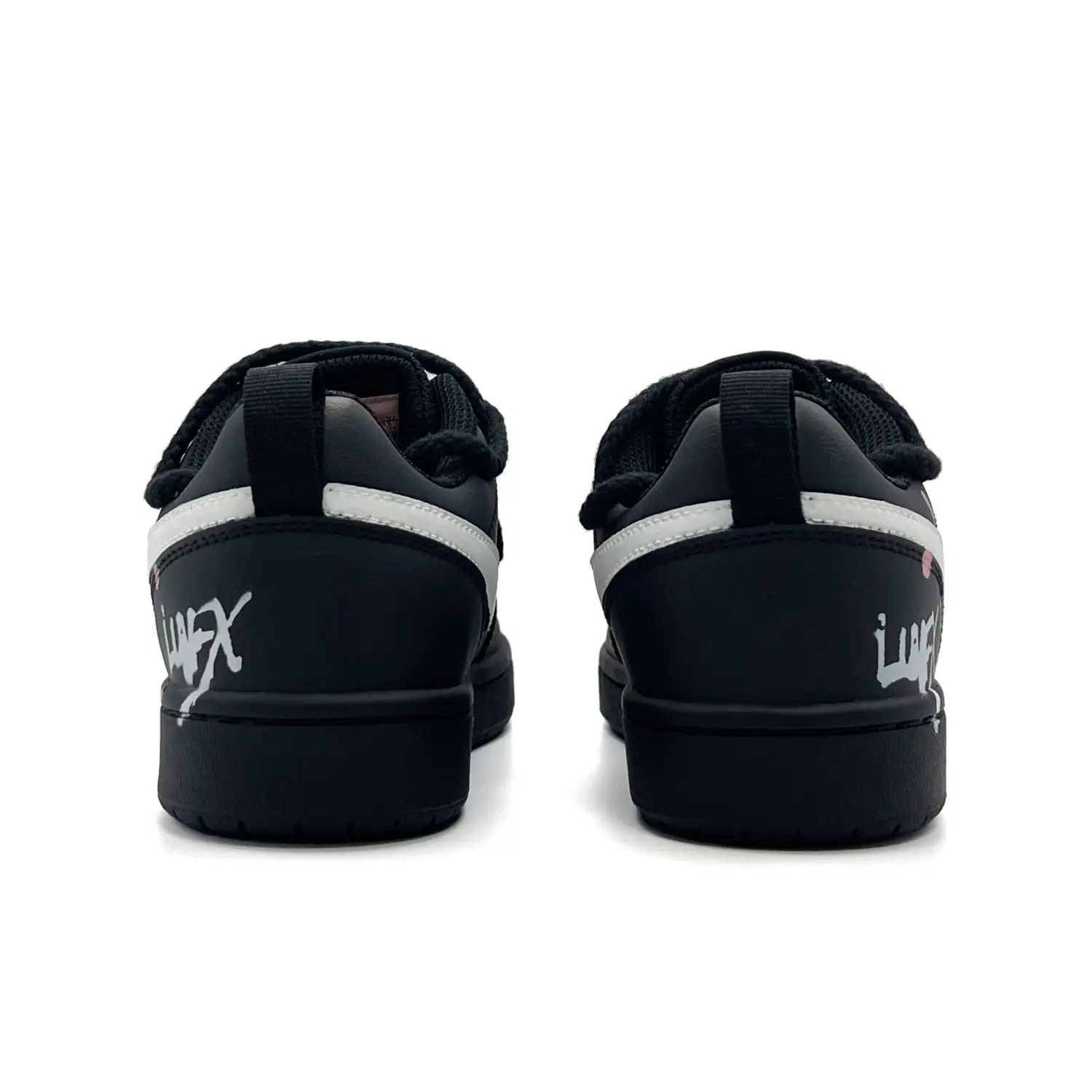 Nike Детские кроссовки для скейтбординга Court Borough 2 Sweetheart Big Explosion, устойчивые к истиранию, низкие, розовые, для подростков — фото 4