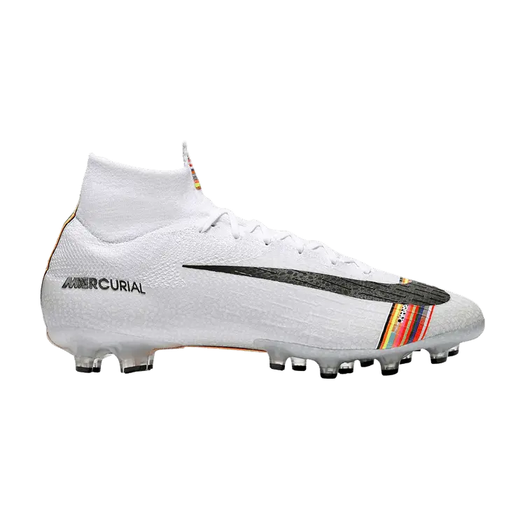 

Кроссовки Superfly 6 Elite AG-Pro 'White Black', белый