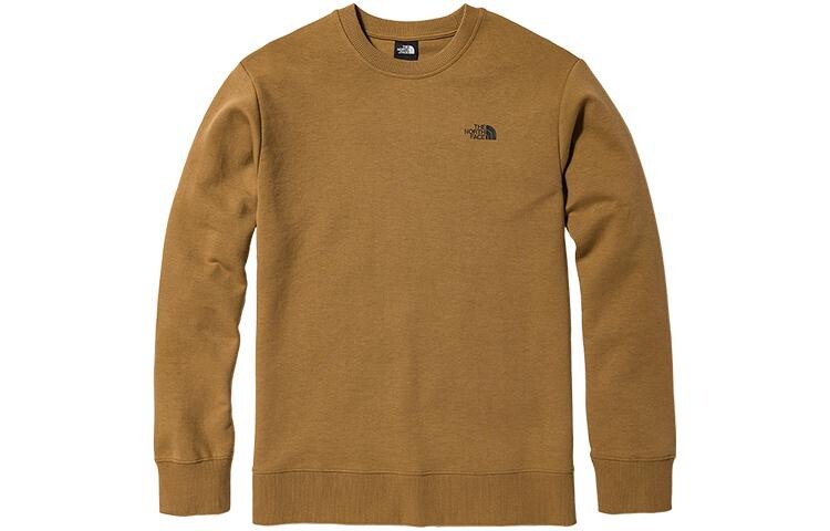 

Толстовка унисекс коричневая The North Face, коричневый
