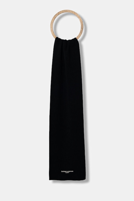 

Шарф Emporio Armani, темно-синий