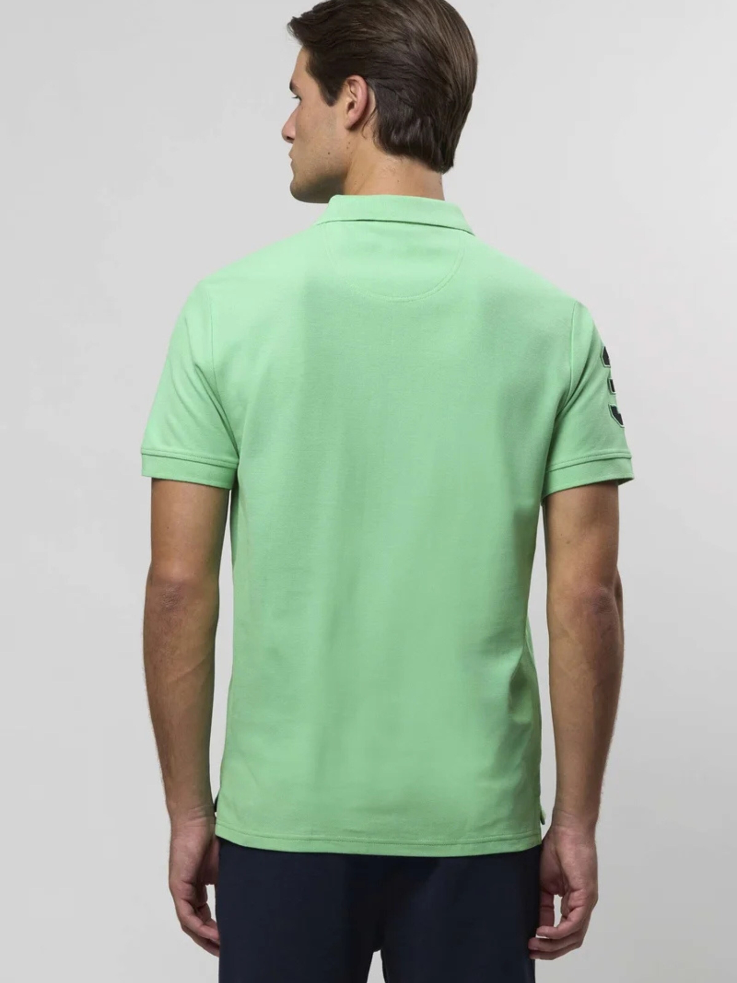 U.S. POLO ASSN. Рубашка на пуговицах 'UMALFREDO' Regular fit в цвете Mint — фото 4