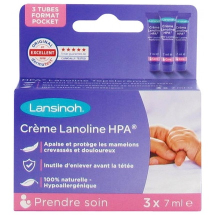 

Крем для сосков Lansinoh Lanolin HPA 7 мл - упаковка из 3 шт. Markenlos