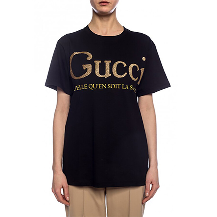 Футболка женская Gucci, премиальное качество, классический дизайн — фото 2