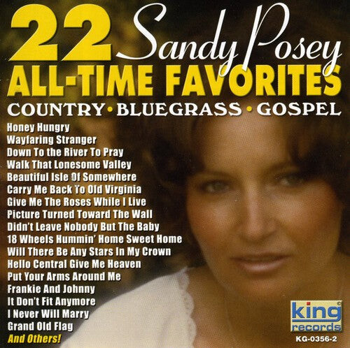 

CD диск Posey, Sandy: 22 All Time Favorites
