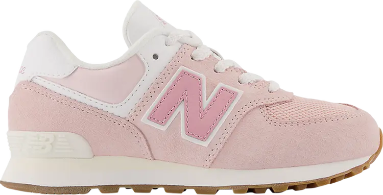 

Кроссовки 574 Little Kid Wide 'NB Athletics - Crystal Pink', розовый