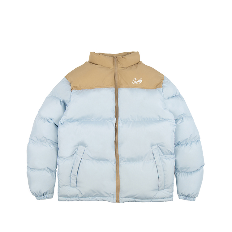 

Slamble Пуховик Unisex, Light Blue & Khaki