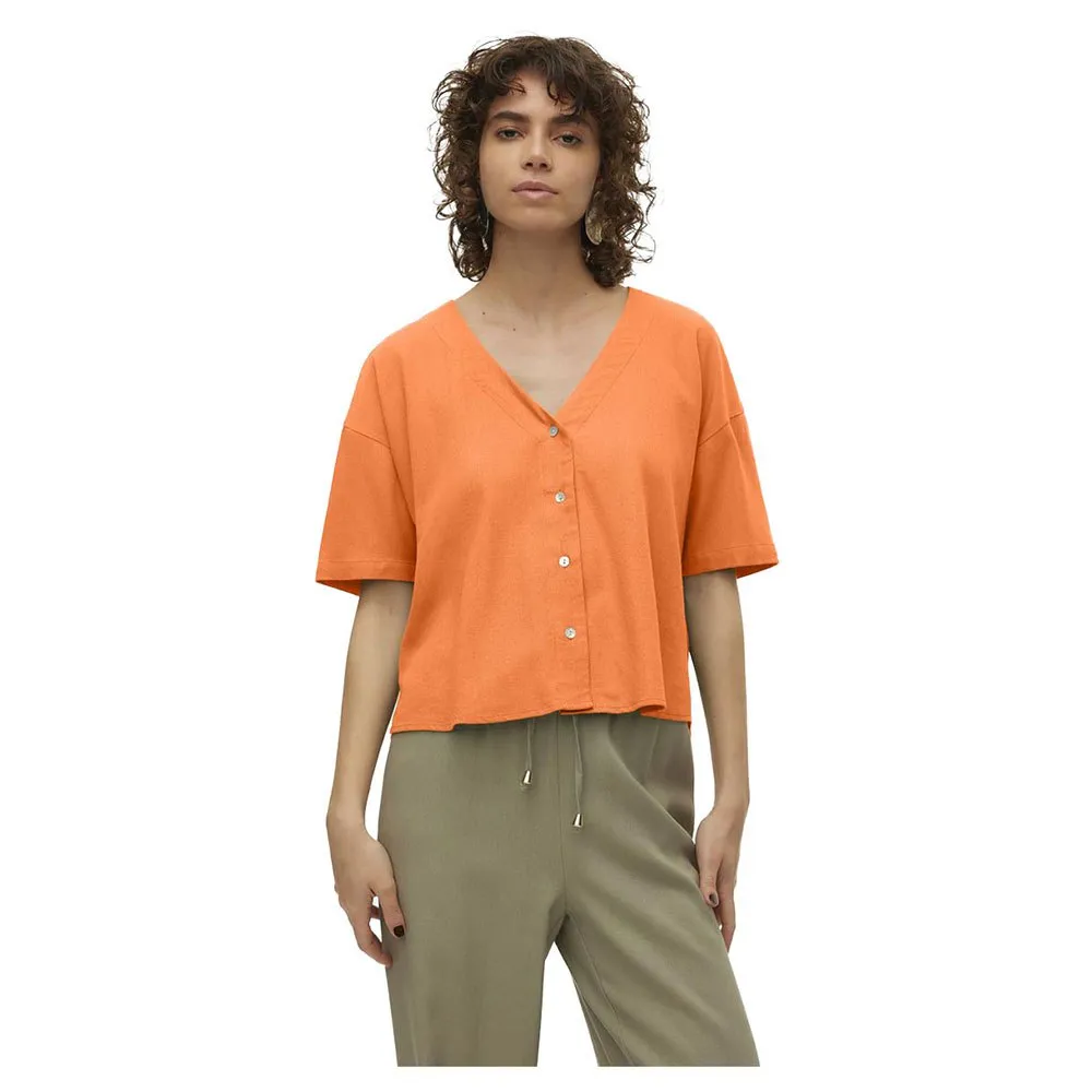 

Рубашка Vero Moda Mymilo, оранжевый