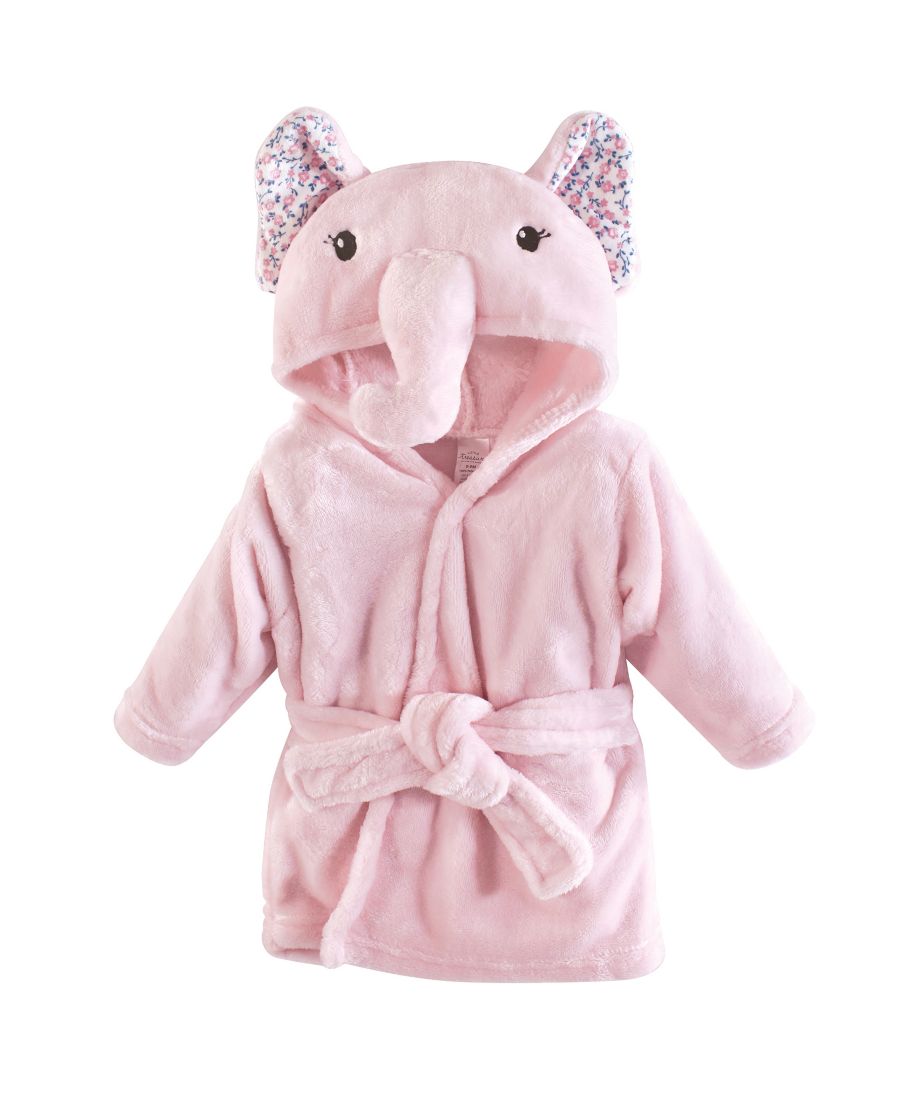 

Уютный ультрамягкий плюшевый халат Treasure Little Treasure, Floral Elephant