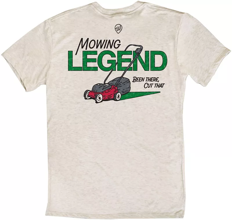 

Мужская футболка с рисунком "Where I'm From" Mowing Legend, цвет Oatmeal
