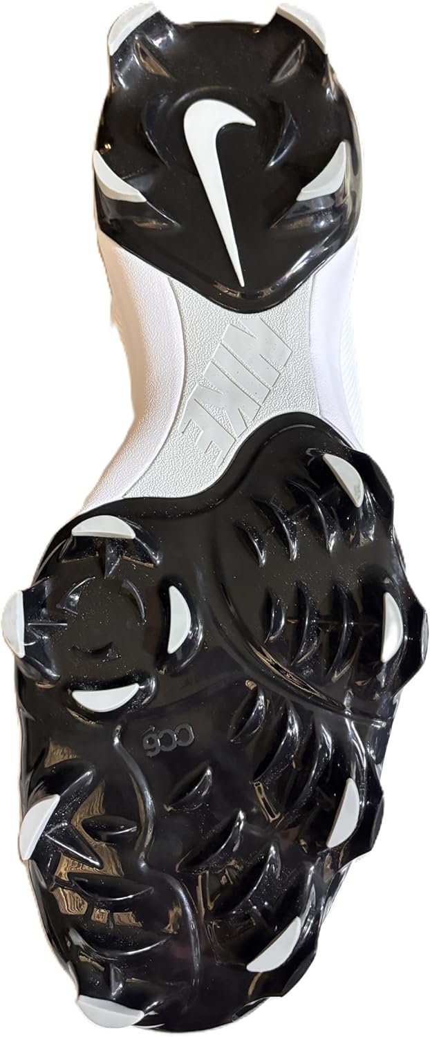 Бутсы для бейсбола Nike Force Trout 9 Pro MCS (FZ8644-100, белый/фантомный/черный/королевский пульс), White/Metallic Silver/Pure Platinum/Black — фото 3