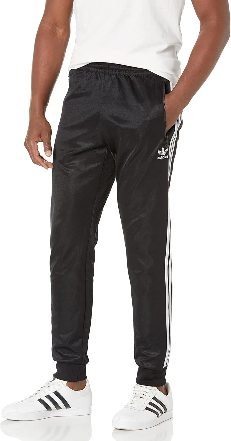 Adidas Originals мужские брюки Adicolor Classics Superstar High Shine, черный