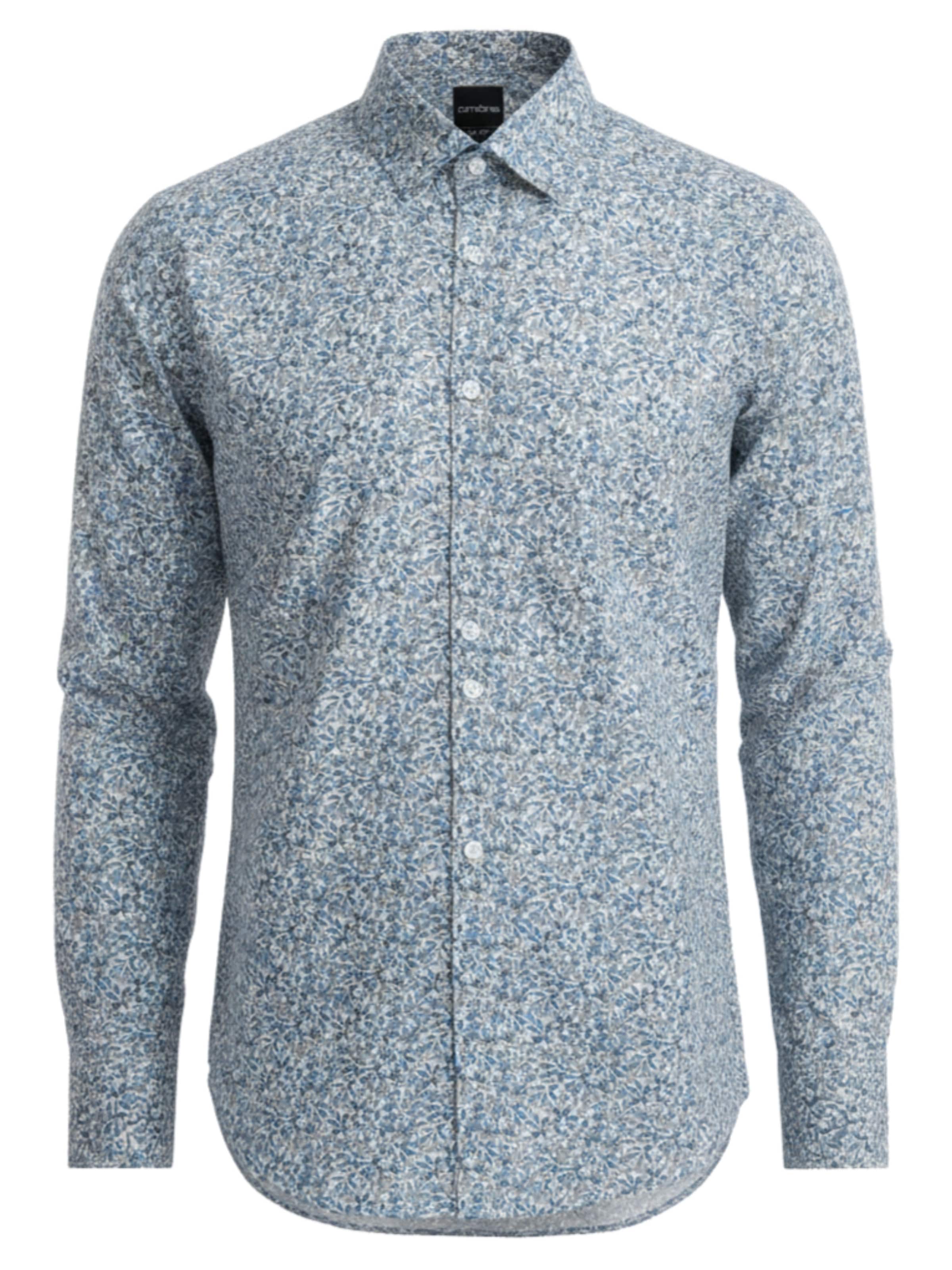 

Ombre Рубашка для делового стиля Regular fit в синем, светло-голубом цвете