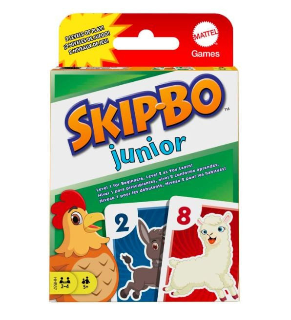 

Карточная игра Skip-Bo Junior Hhb37 Mattel