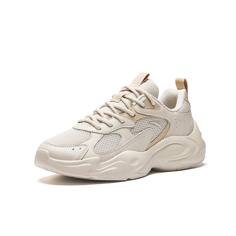 Кроссовки ANTA Lifestyle Shoes Men Low-top Raw Wood Color, цвет Chalk/Raw Wood - 4 — фото 2