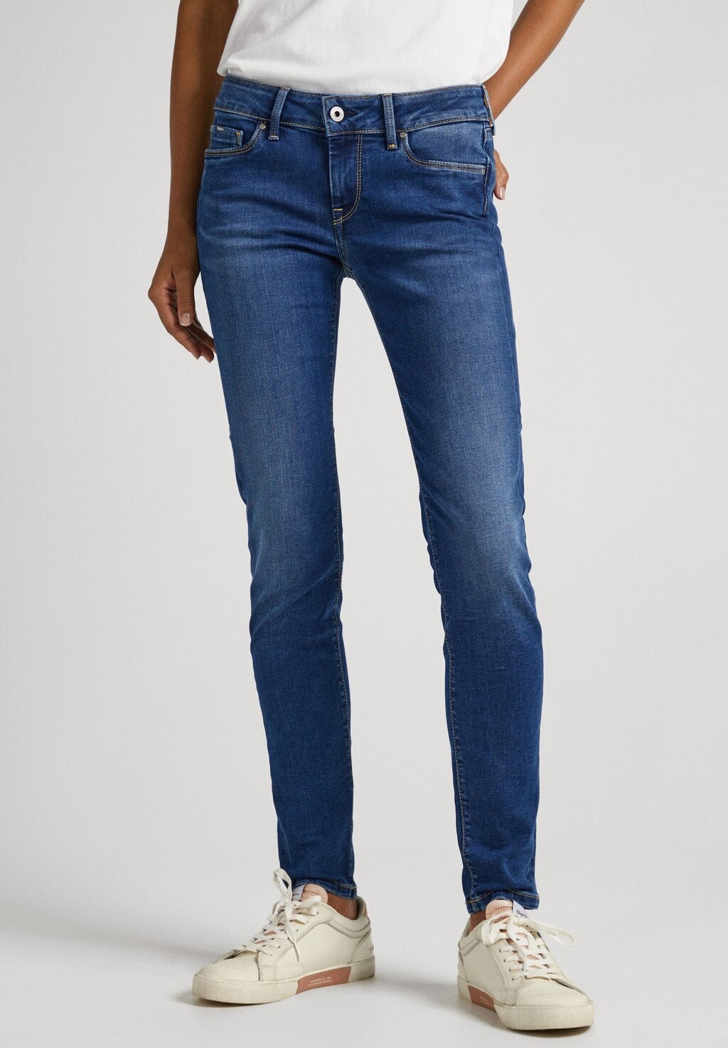 

Джинсы Skinny Fit SOHO Pepe Jeans, синий деним
