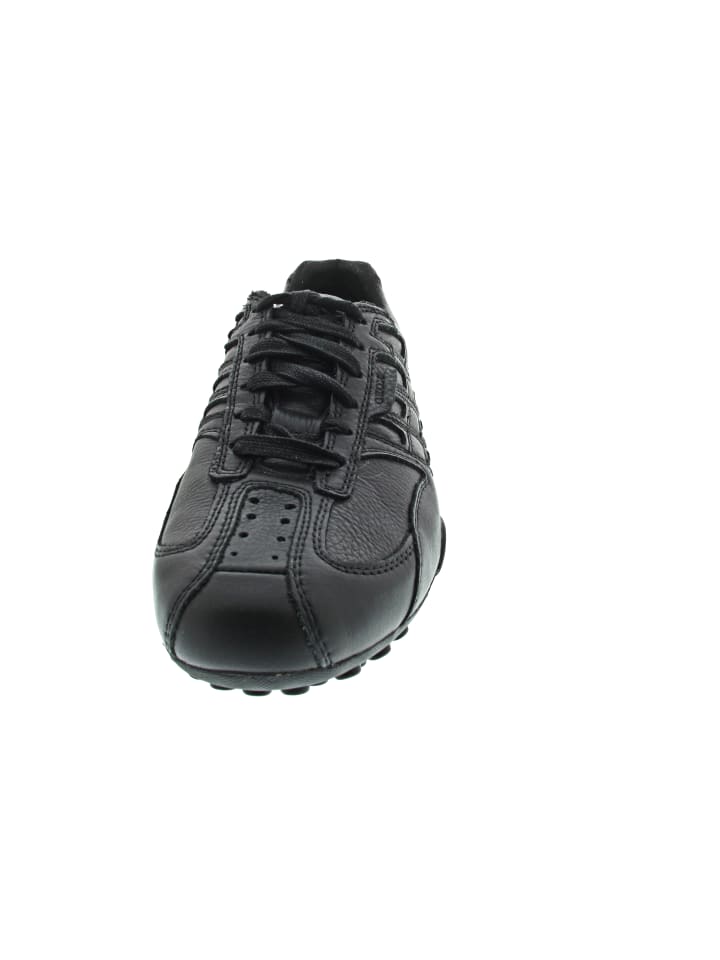 Geox Спортивные кроссовки Snake Original на шнуровке, черные — фото 4