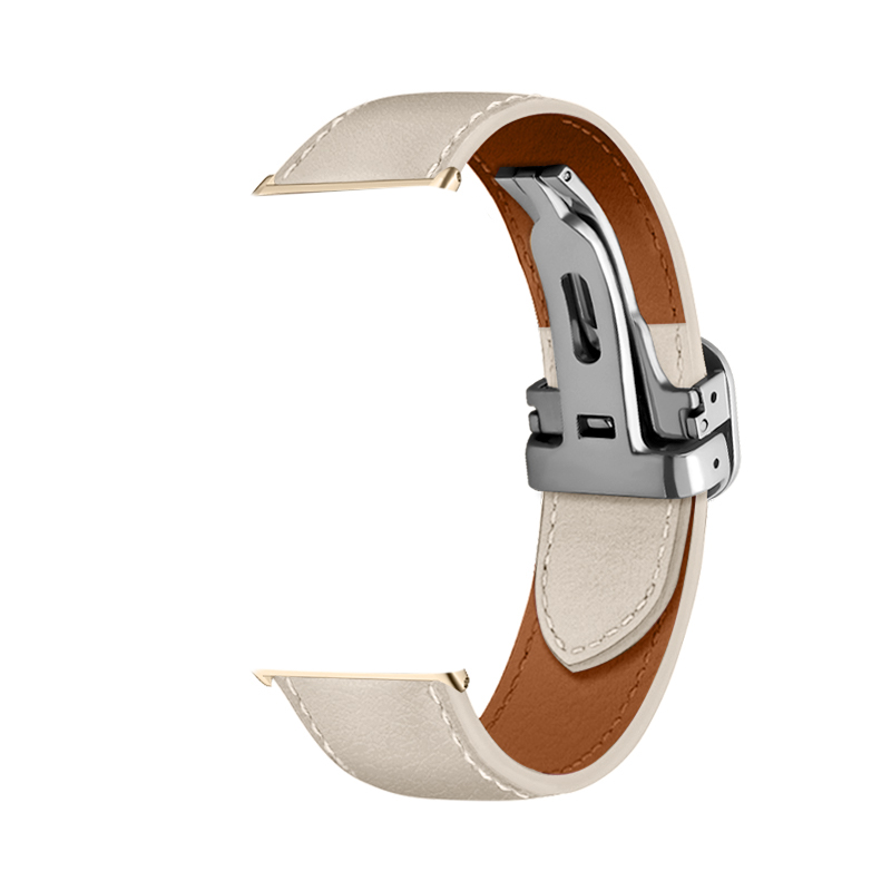 

CHENSONG Часы Strap OPPO Compatibility Leather, Cream Apricot