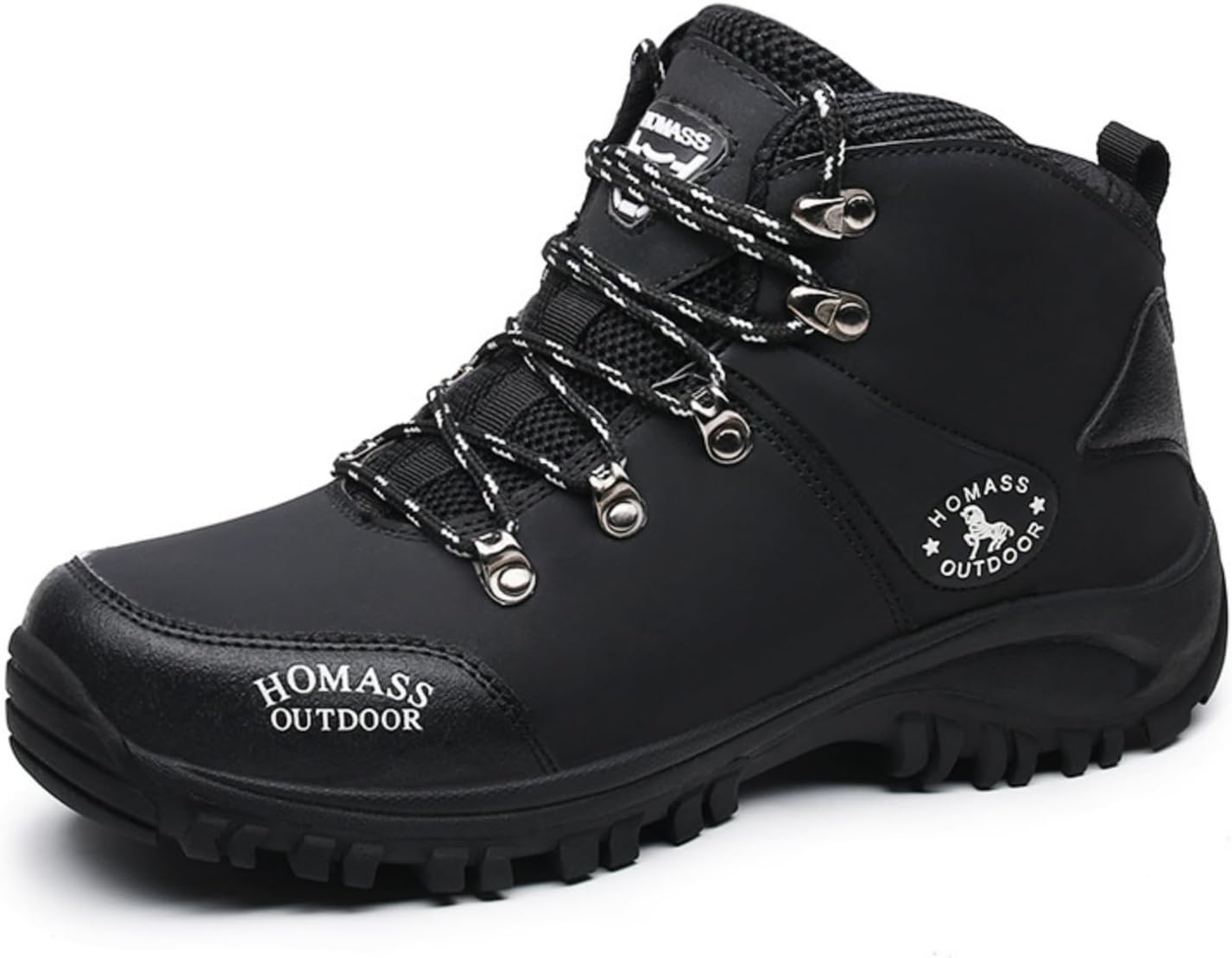 

Мужские походные ботинки MACEFIL, средней высоты, водонепроницаемые, с нескользящей подошвой, легкие и удобные, для прогулок на природе и трекинга, черный