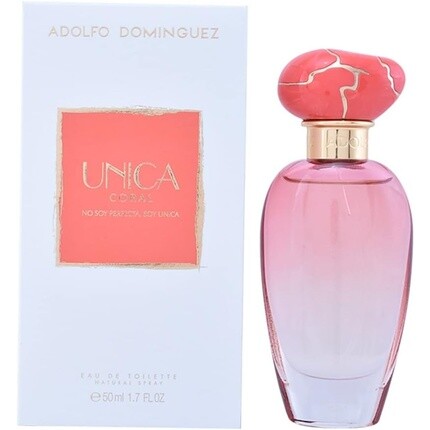 Adolfo Dominguez Unica Coral Eau De Toilette Vaporizer 50ml — фото 2