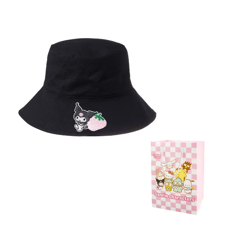 

Sanrio Куломи Полиэстер Бейсболка Женская, Kuromi Fisherman Hat