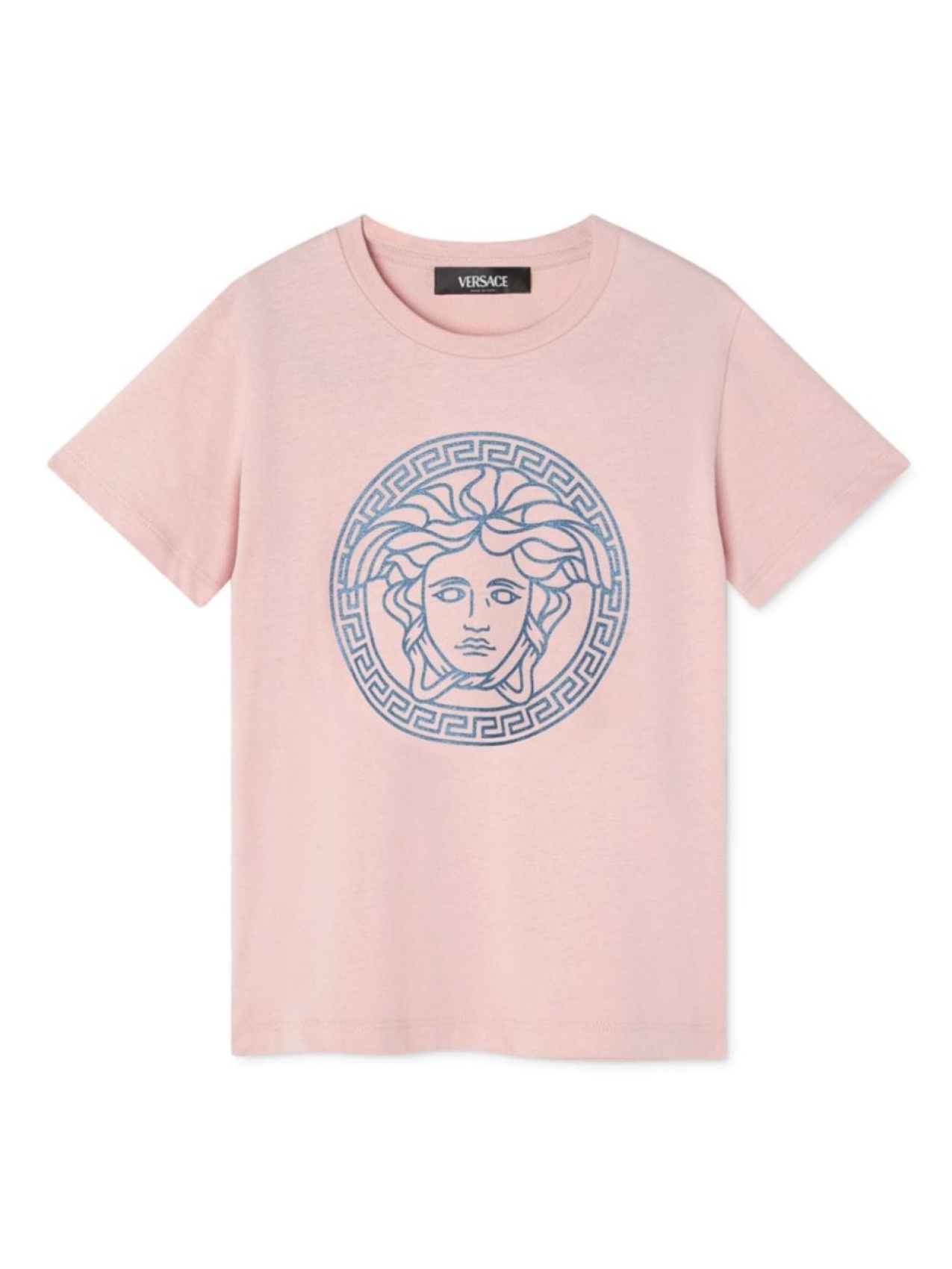 

Versace Kids футболка с принтом Medusa, розовый