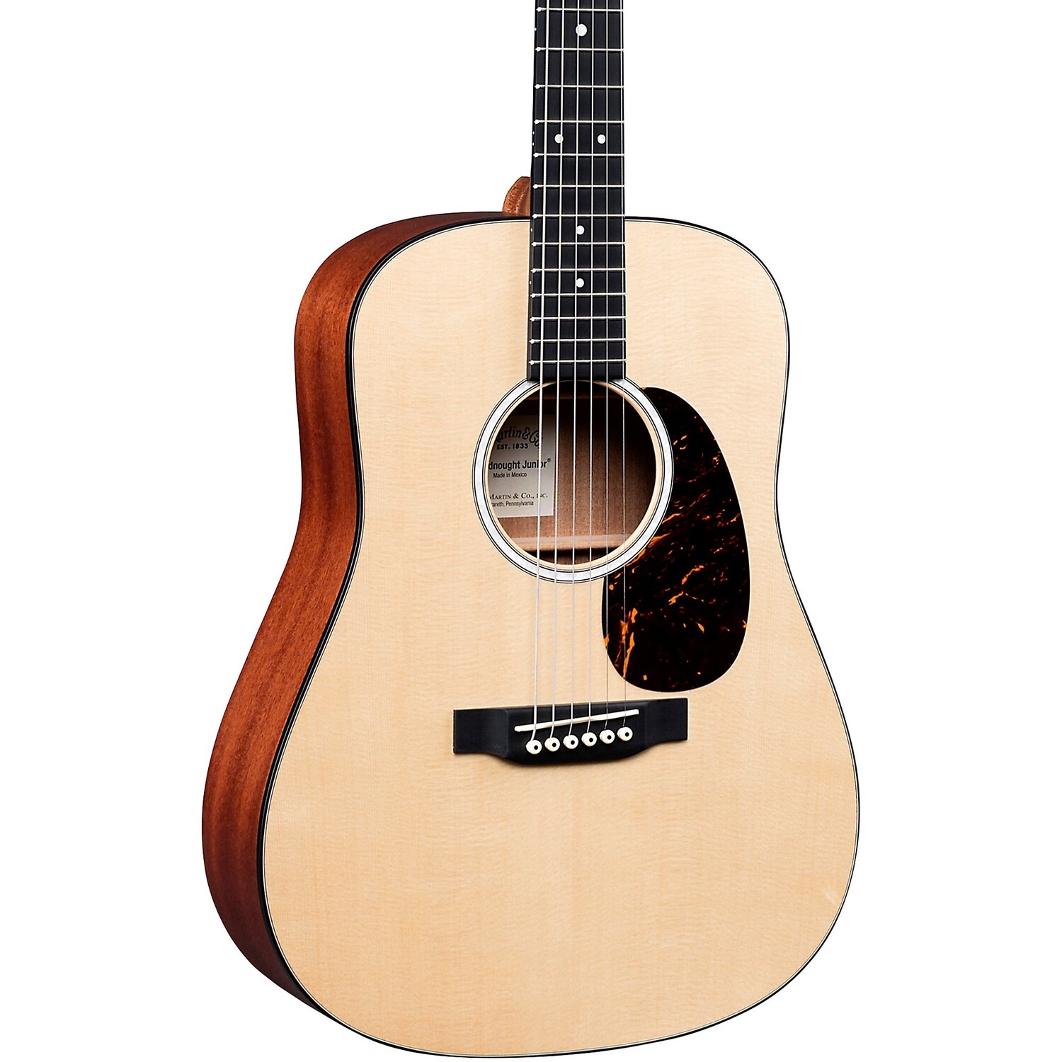 

Акустически-электрическая гитара Martin DJr-10E Spruce Top Dreadnought Junior Natural