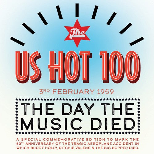 

CD диск Us Hot 100 3rd Feb. 1959: Day the Music Died / Var: Us Hot 100 3rd Feb. 1959: Day the Music Died