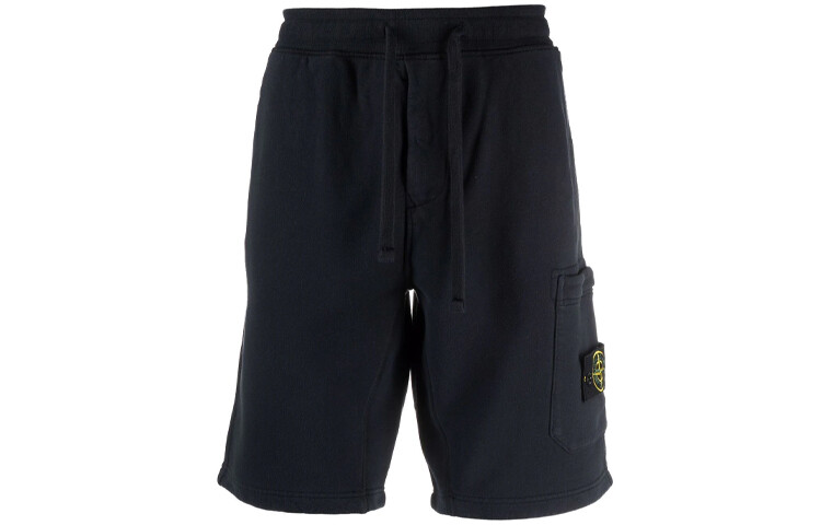 

Шорты мужские Stone Island удлиненные, черный