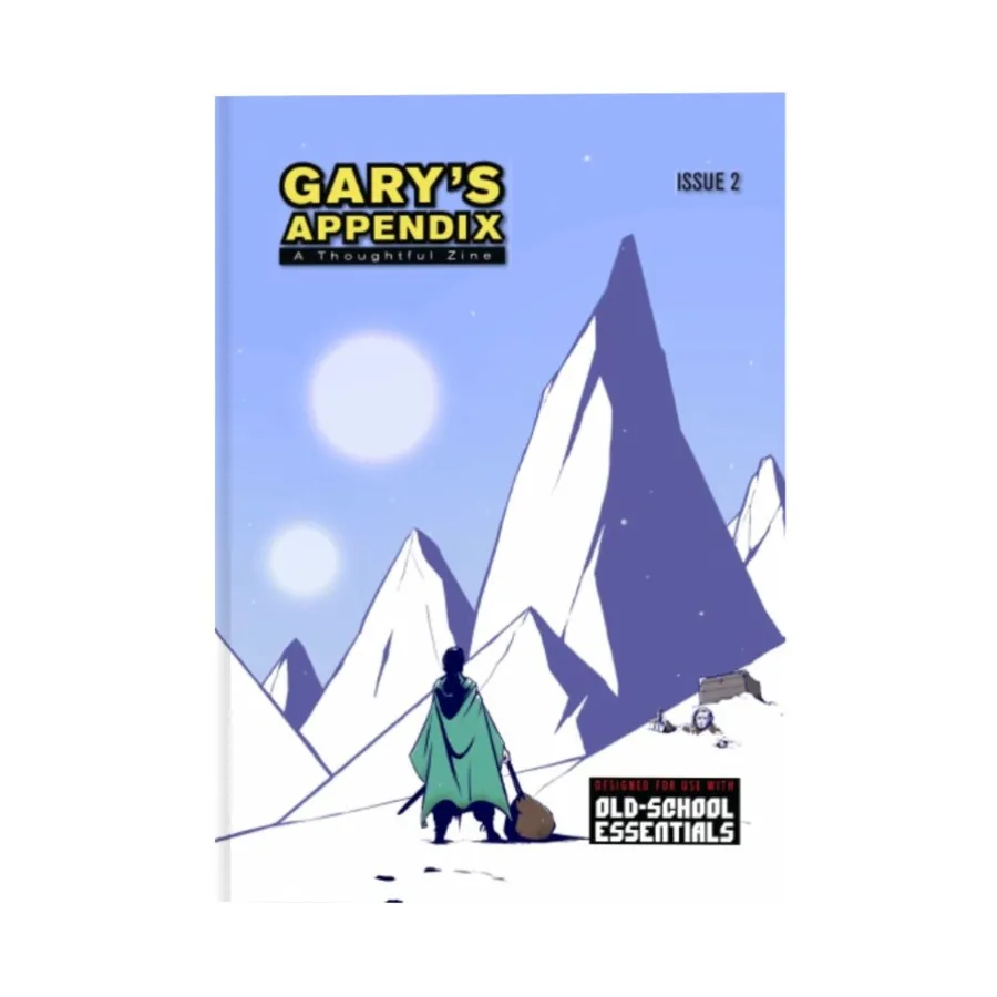 

Gary's Appendix - A Thoughtful Zine for OSE Vol. 2, RPG Zines (RPG Ramblings Publishing), мягкая обложка