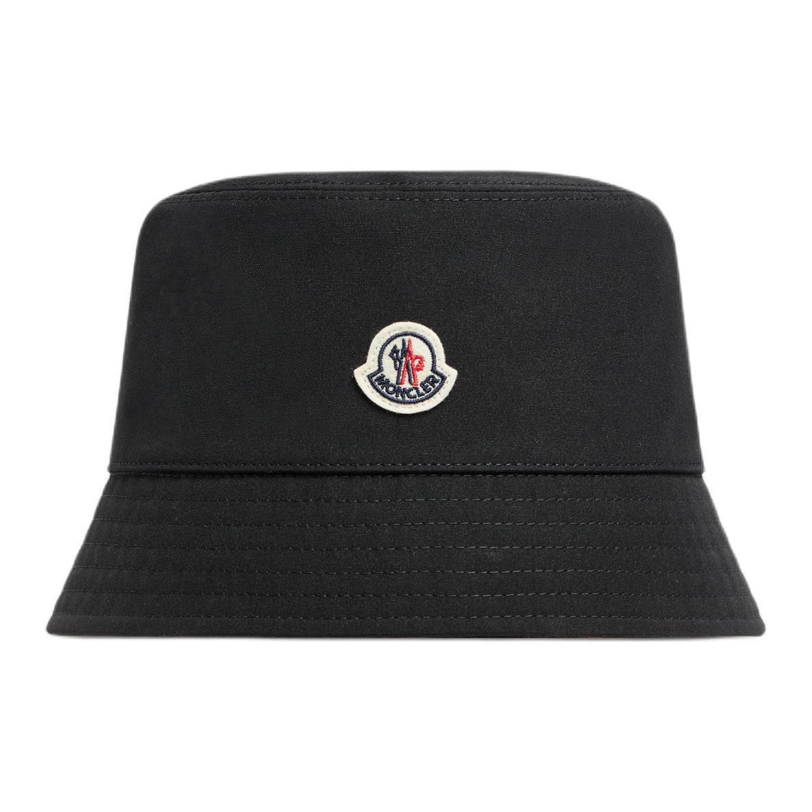 

Moncler Кепка-ведро с нашивкой логотипа, Black