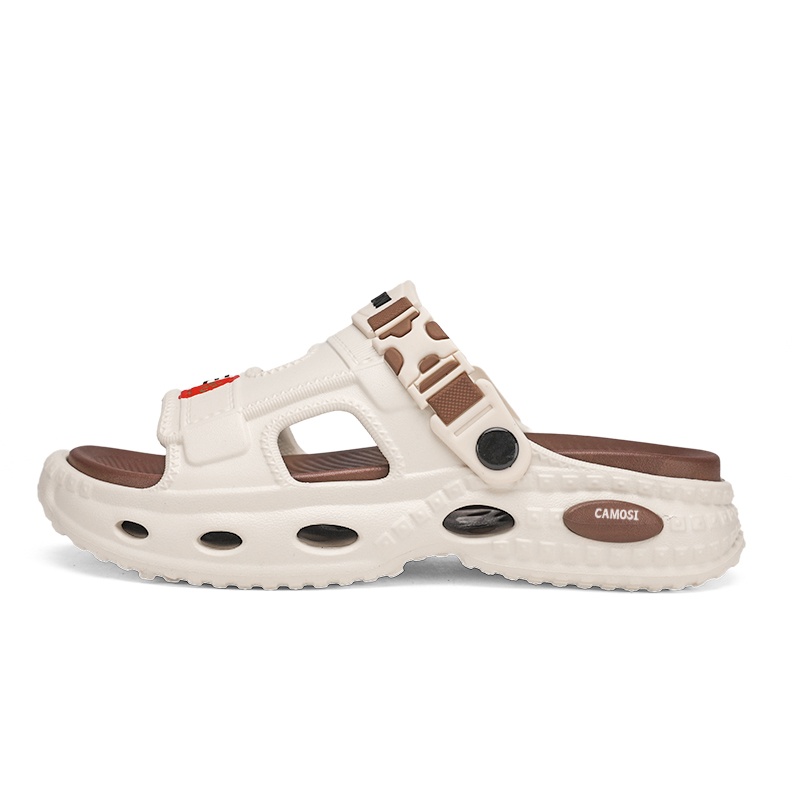 

CAMOSI Слайдеры мужские бежево-коричневые, цвет Beige Brown