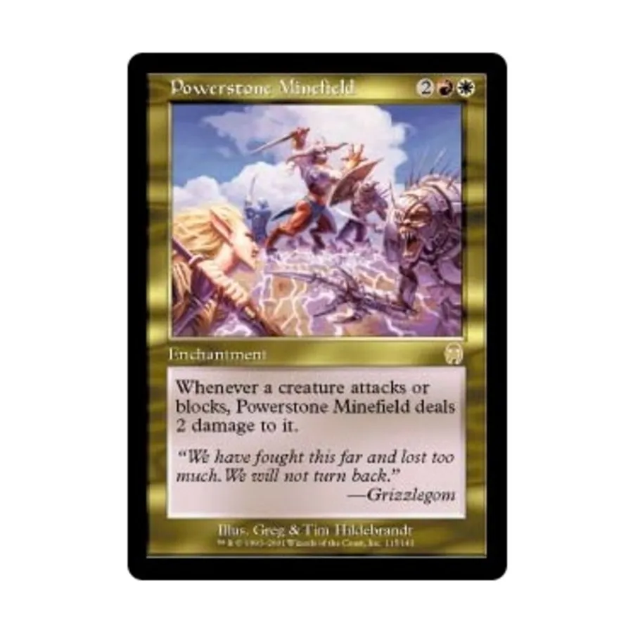 

CCG Минное поле Пауэрстоуна (клавиша R), MTG - Apocalypse