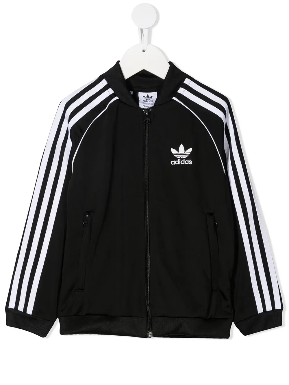 Фирменная толстовка с тремя полосками Adidas Kids, черный