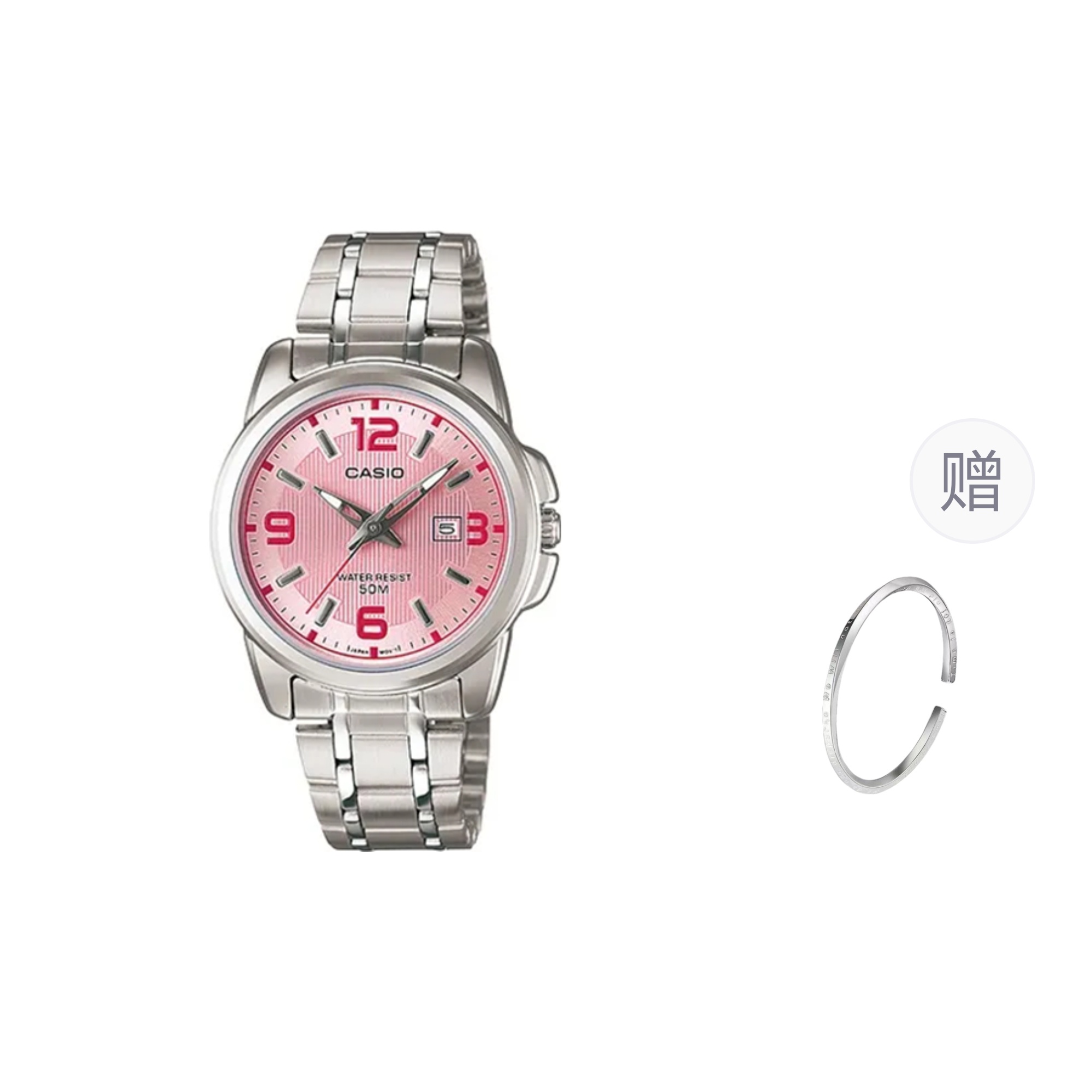 

CASIO Часы Women's Pink Watch, Pink Watch Dial