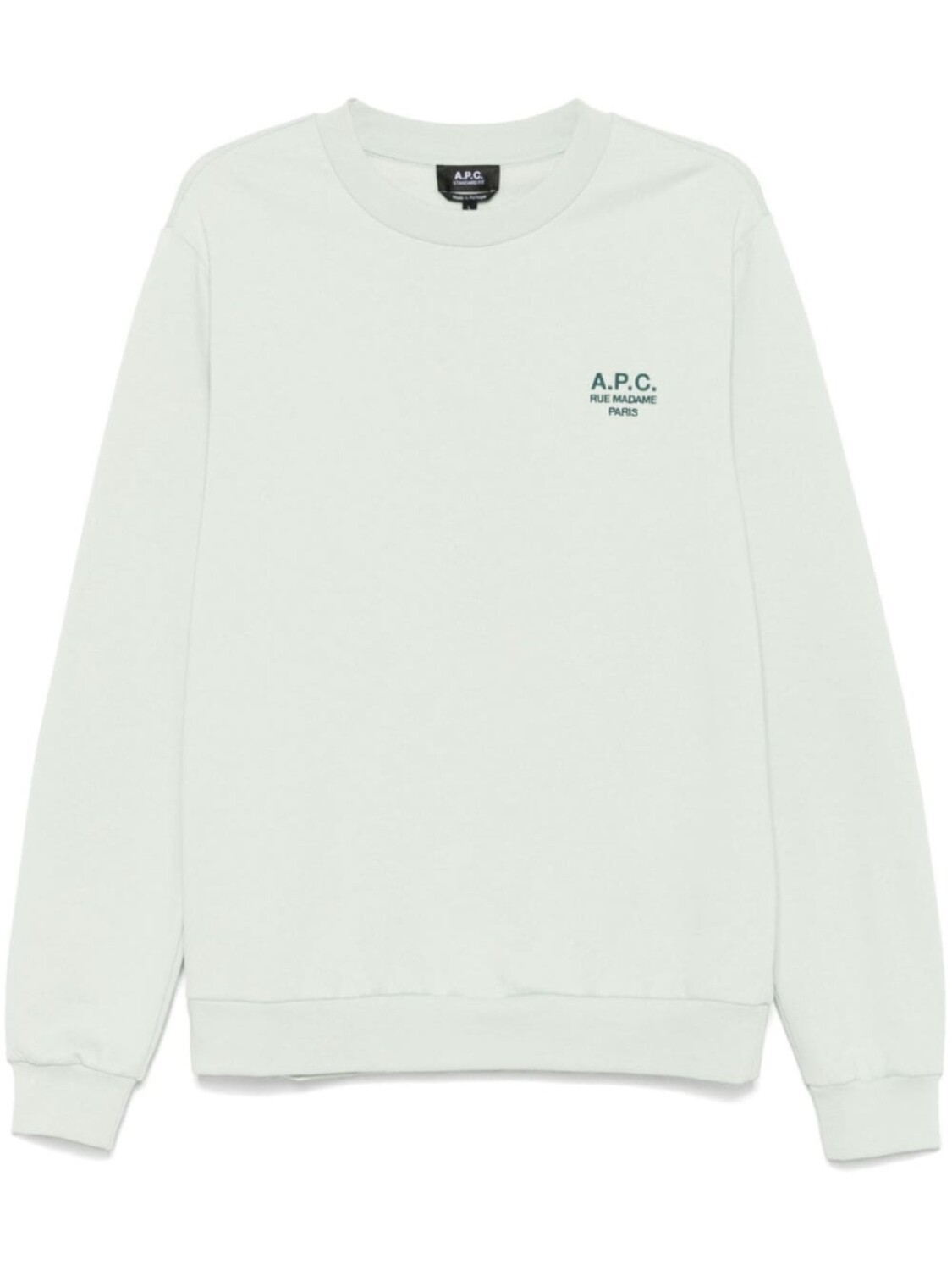 

Толстовка APC Standard Rue Madame A.P.C., зеленый