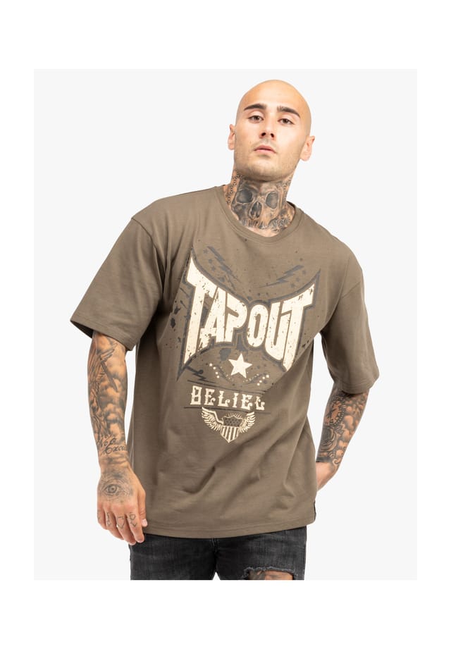 

Футболка оверсайз doylen Tapout, мультиколор