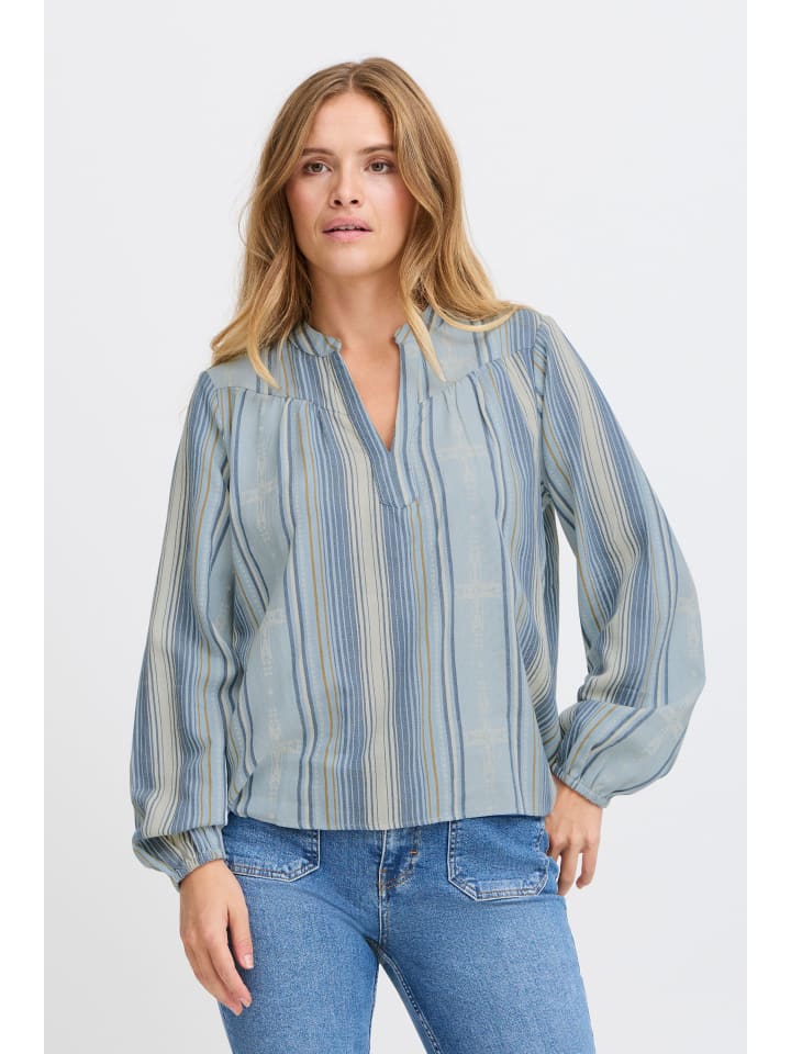 

Блузка PULZ Jeans, синий