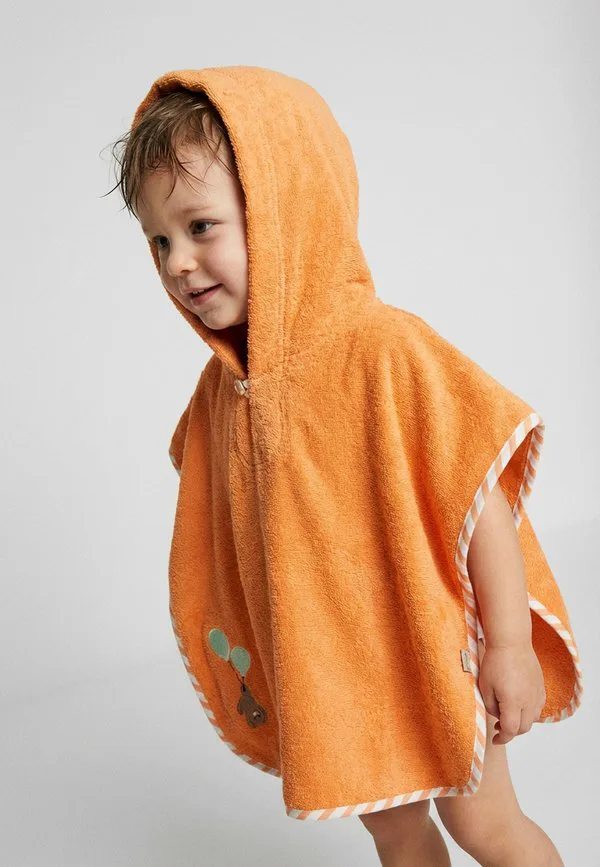 Пончо бэр бо халат Sterntaler, Leuchtorange