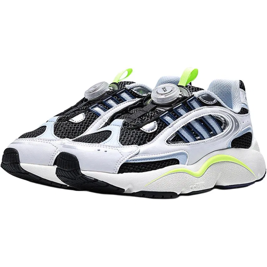 Кроссовки Ozmillen Low top Kids Lifestyle Shoes Black White Unisex Adidas Originals — фото 4
