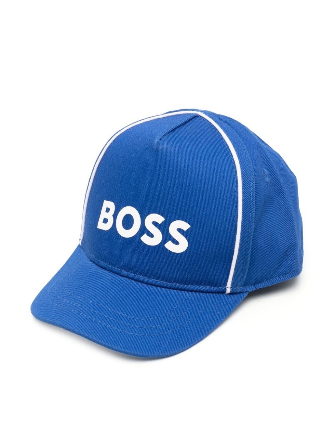 

BOSS Kidswear бейсболка с логотипом, синий