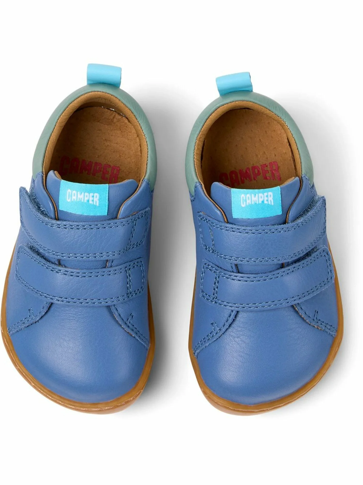 PEU CAMI Первые шаги / Обувь на плоской подошве Camper, blue — фото 4