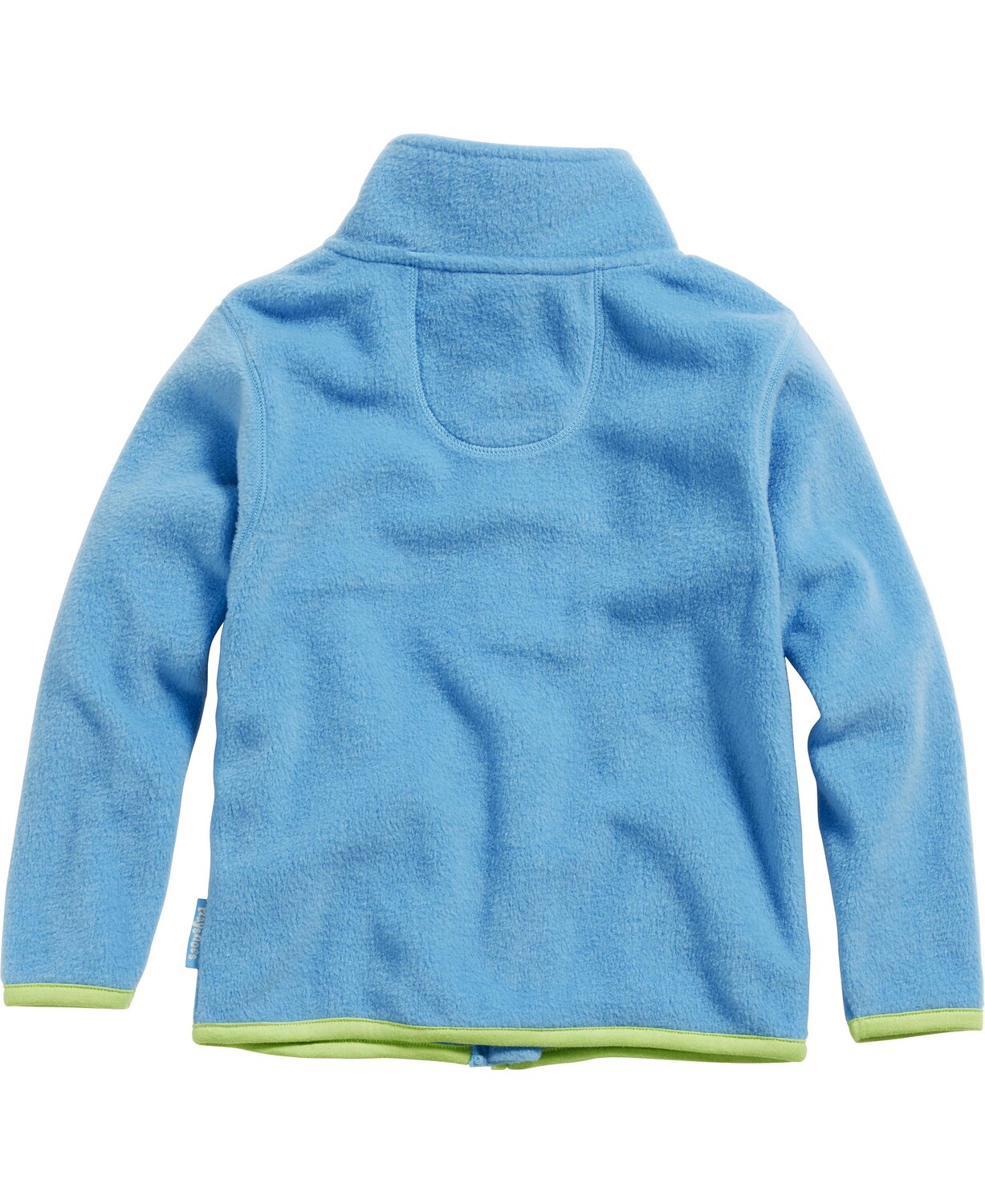 Флисовая куртка Playshoes Fleece Jacke farbig abgesetzt, цвет Aquablau — фото 2
