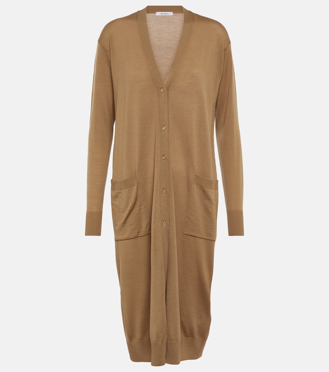 

Кардиган Leale из шерсти MAX MARA, бежевый