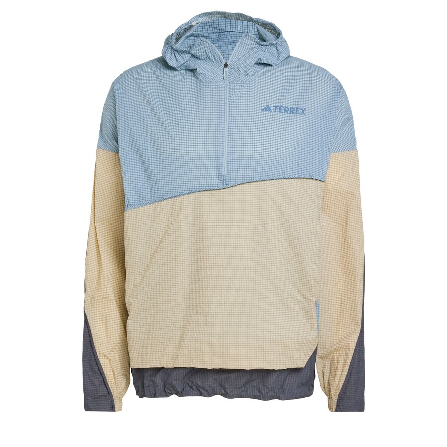 

Наружная куртка ADIDAS TERREX Xploric Wind, цвет Cream/Pastel blue