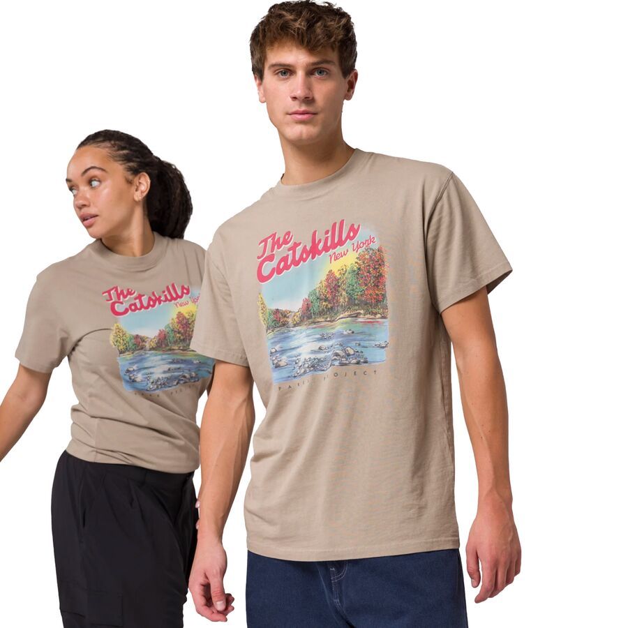 

Футболка Parks Project Catskills Vintage Parks Project, Mushroom Grey